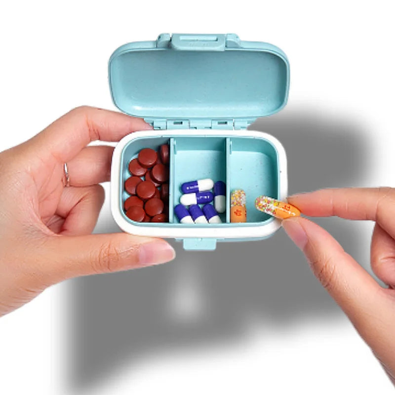 PillBox - Organizador de Comprimidos Portátil [COMPRE 1 LEVE 2]